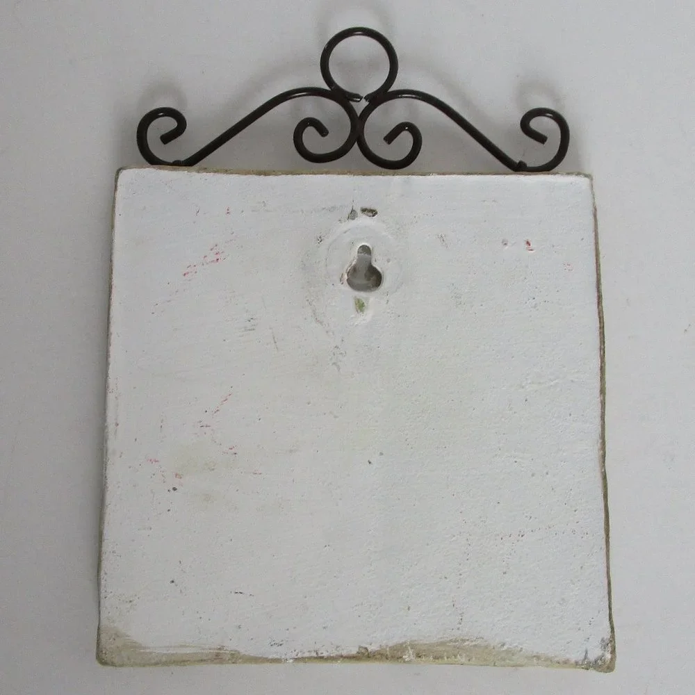 small tile trivet wall plaque - Picture 2 of 3